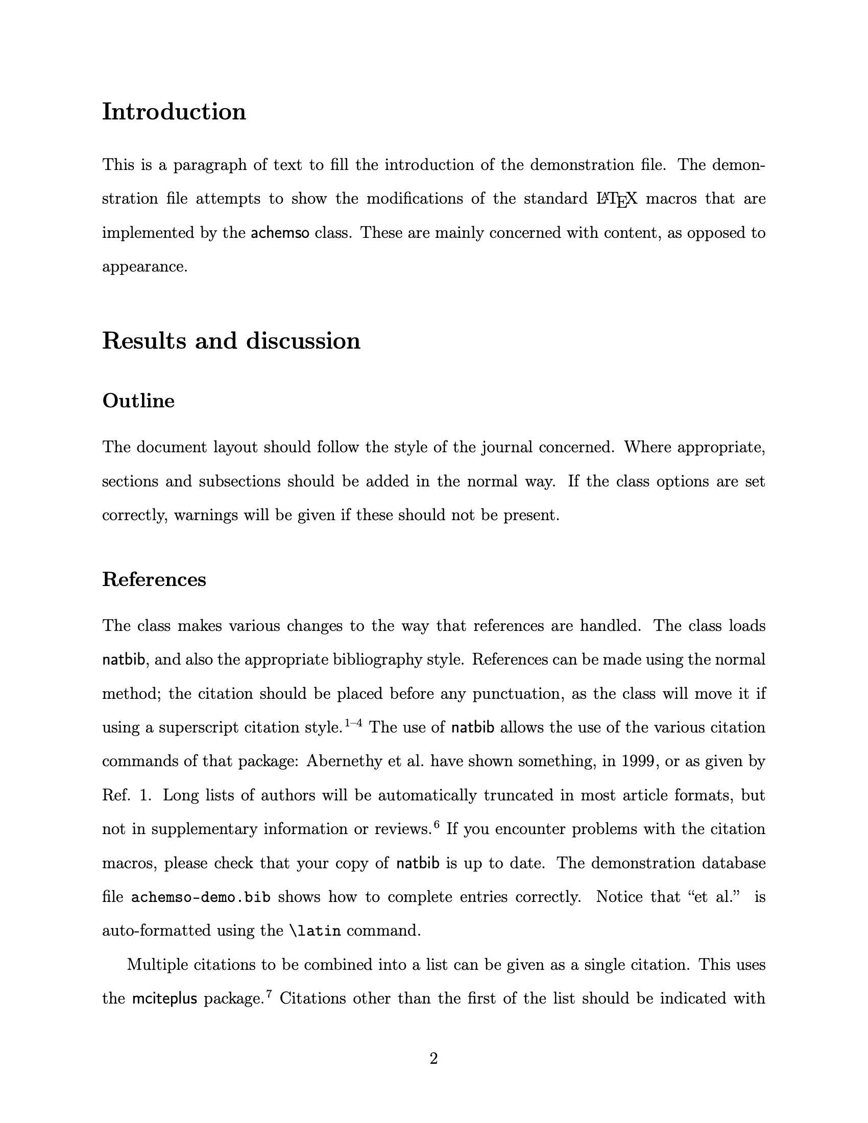 LaTeX Templates American Chemical Society ACS Publications