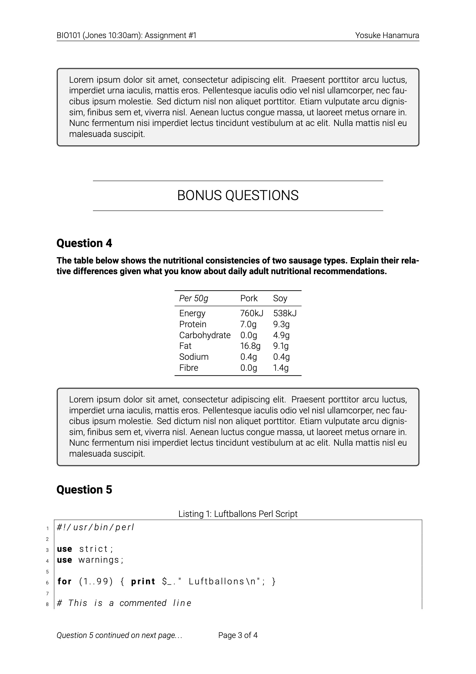 latex package assignment