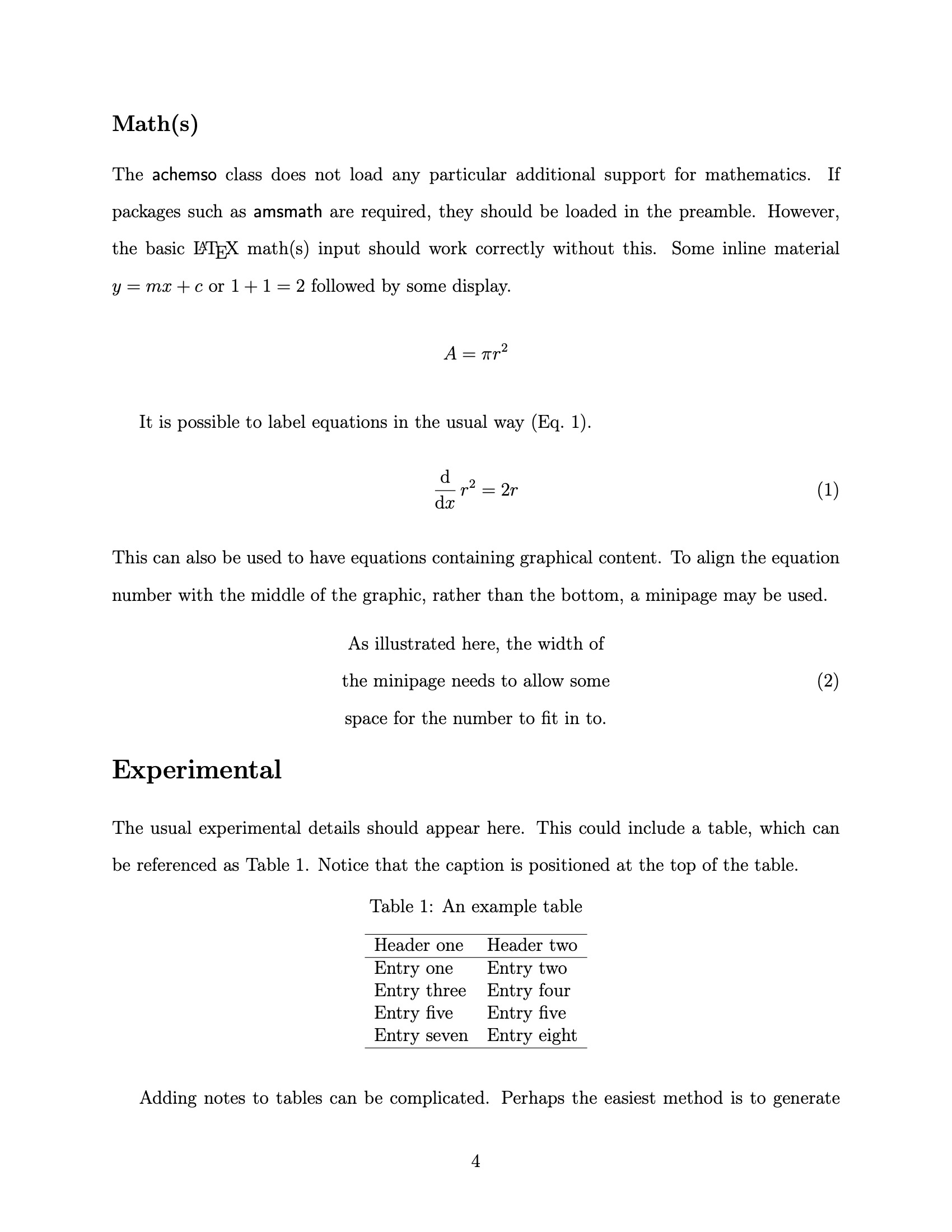 LaTeX - American Chemical Society Publications