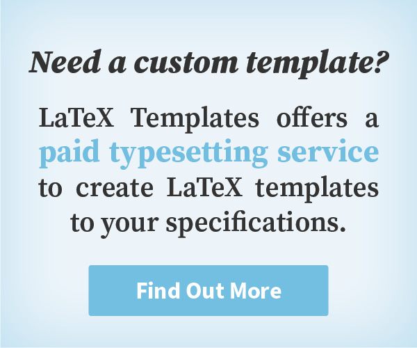 scientific presentation template latex