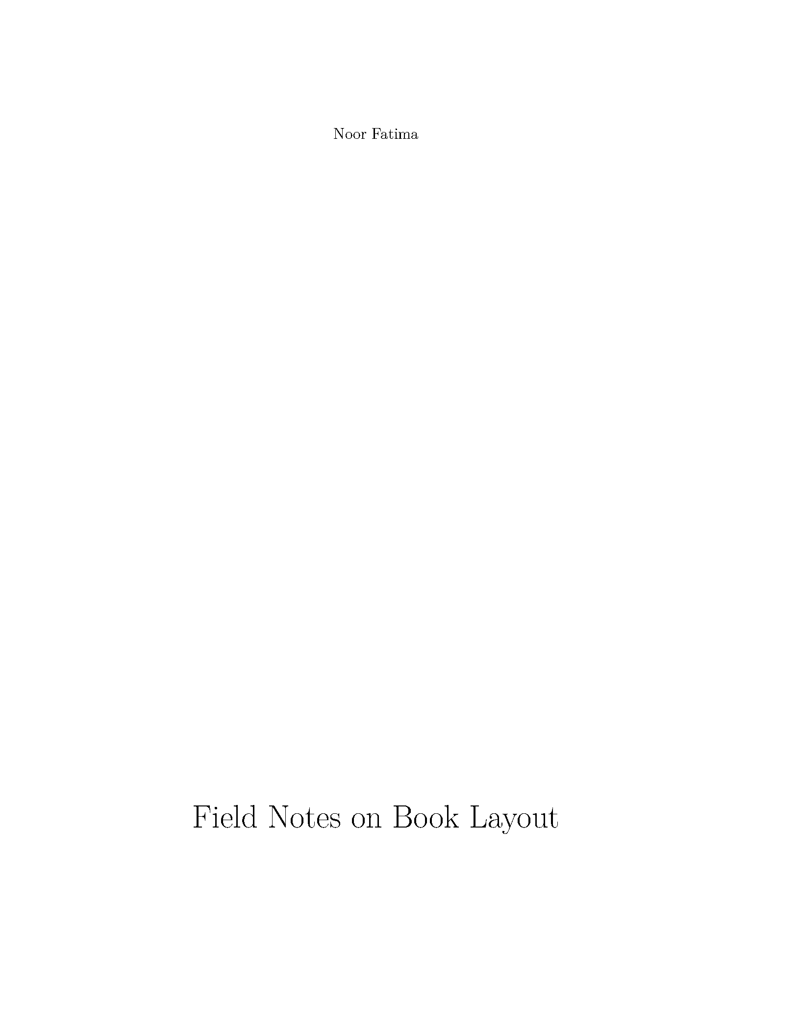 First page of the compiled bookest template