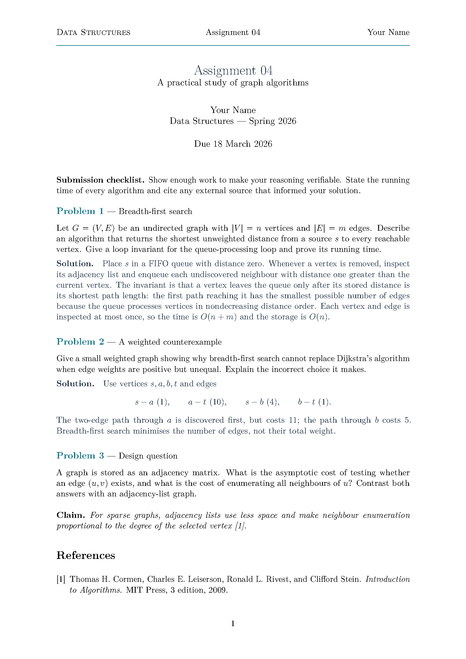 First page of the Gijs Pennings Homework template