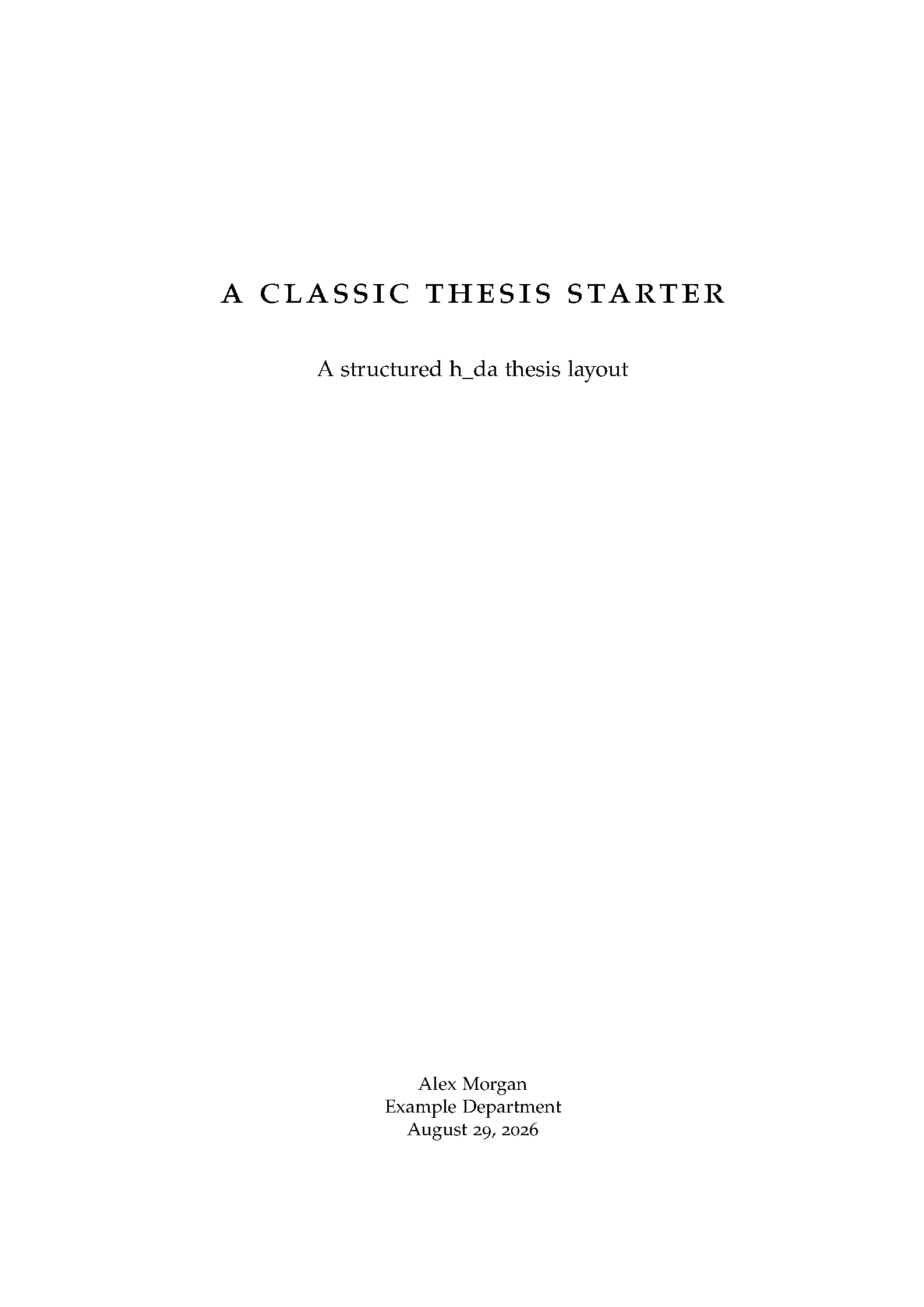 First page of h_da Thesis