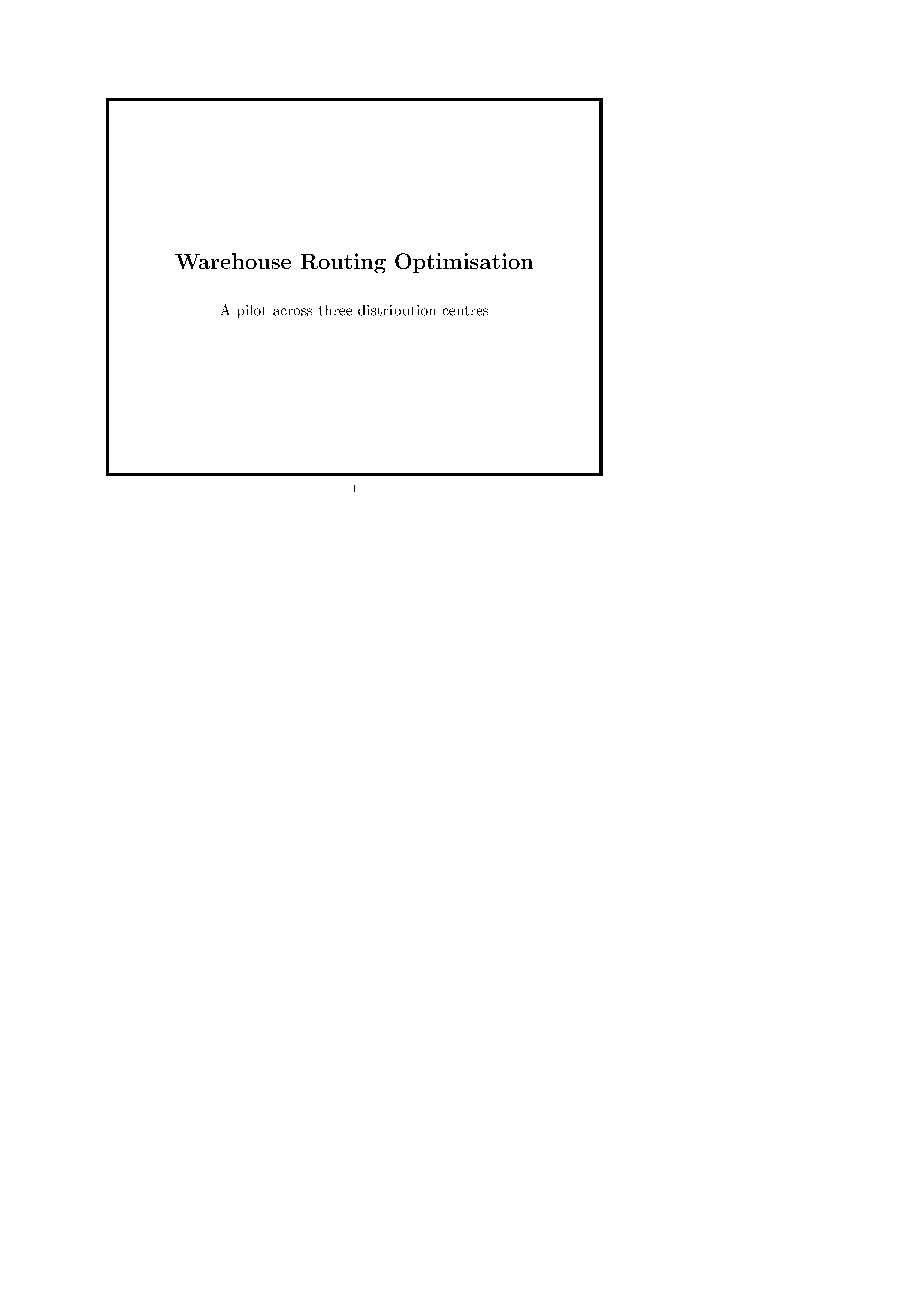 First page of the seminar template
