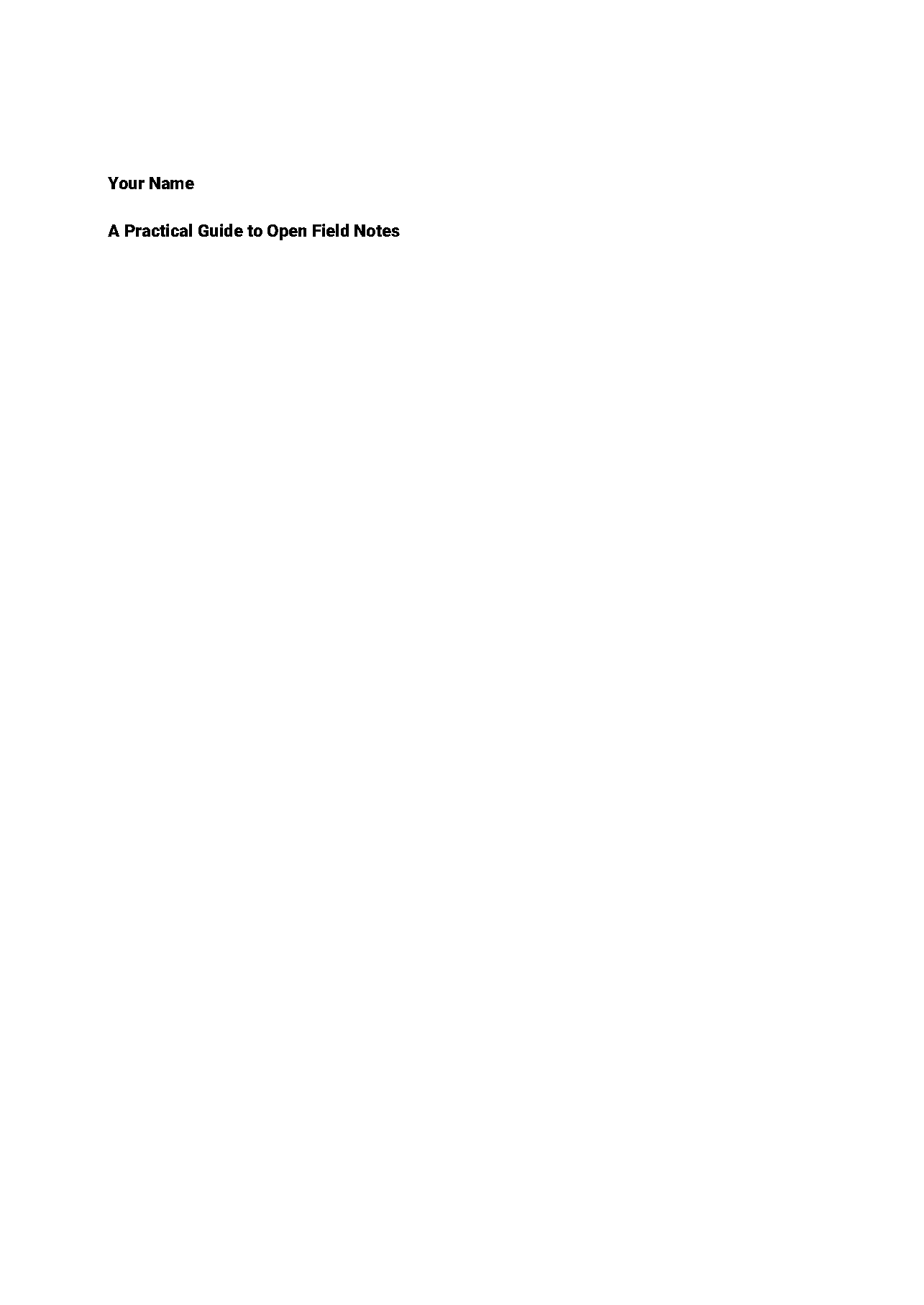 First page of University of Graz Publication