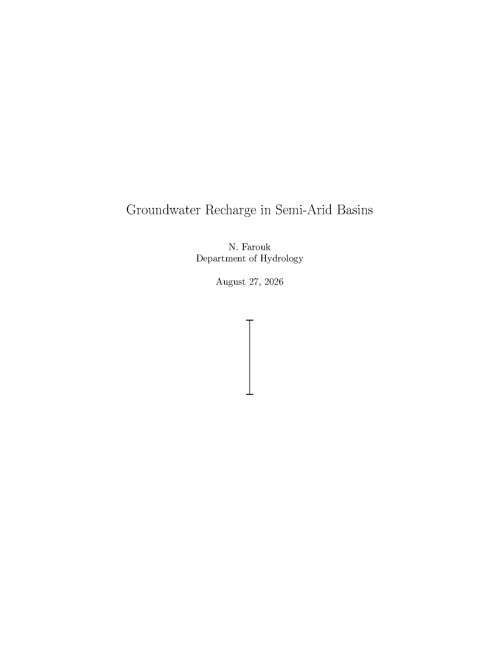 First page of the Vertical Line Title Page template