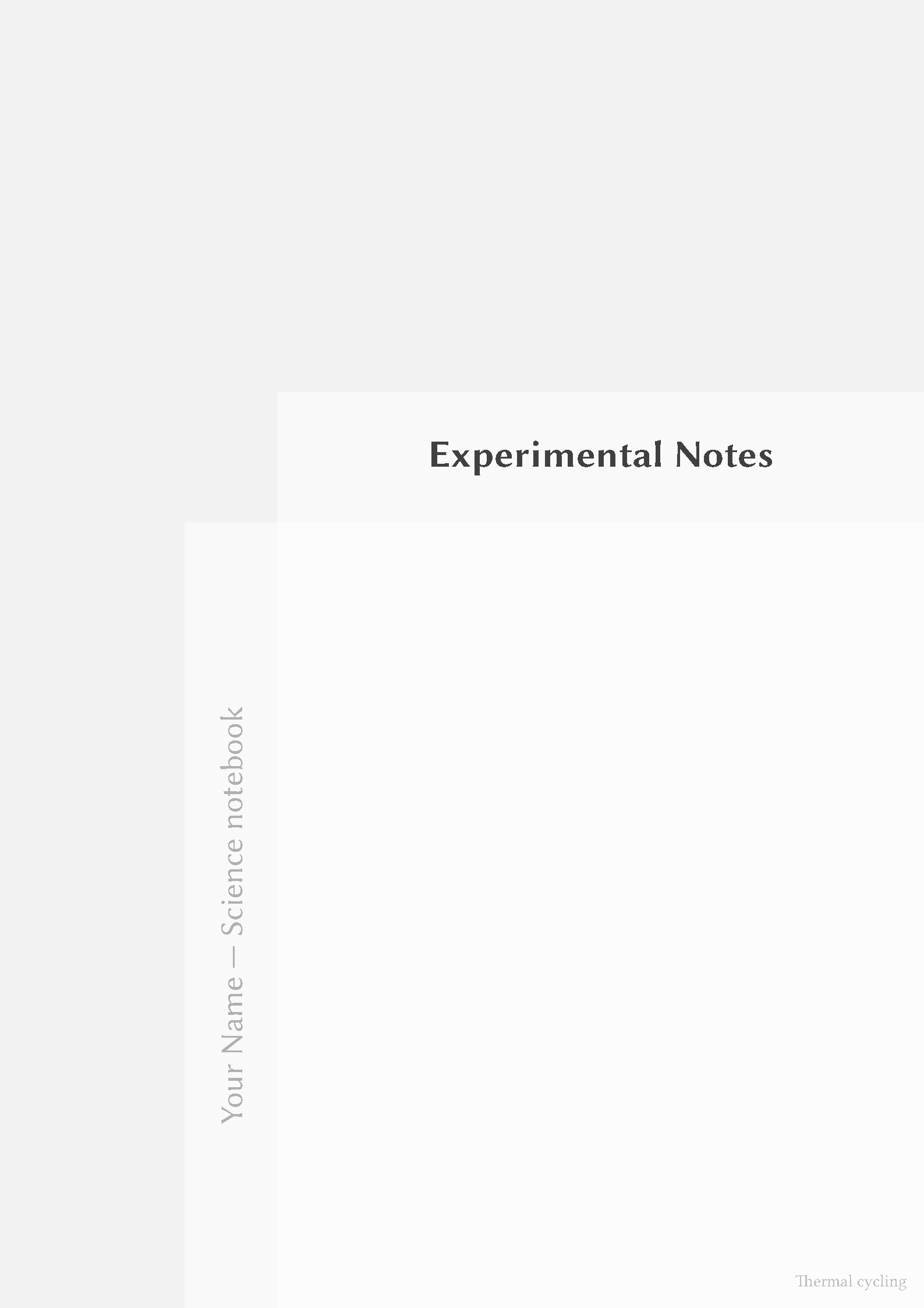 First page of whatsnote Science Notes